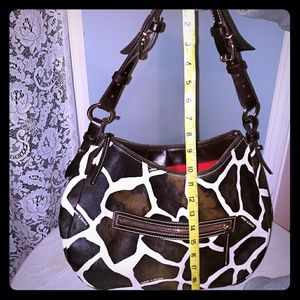 Dooney & Bourke cow print purse